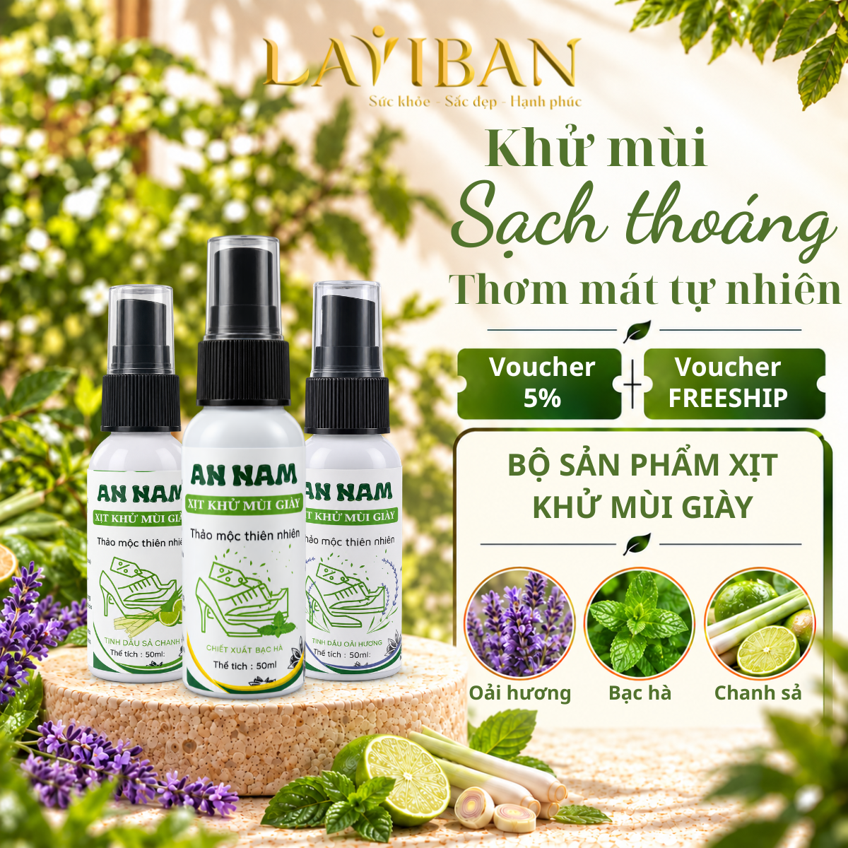 Xịt Khử Mùi Giày