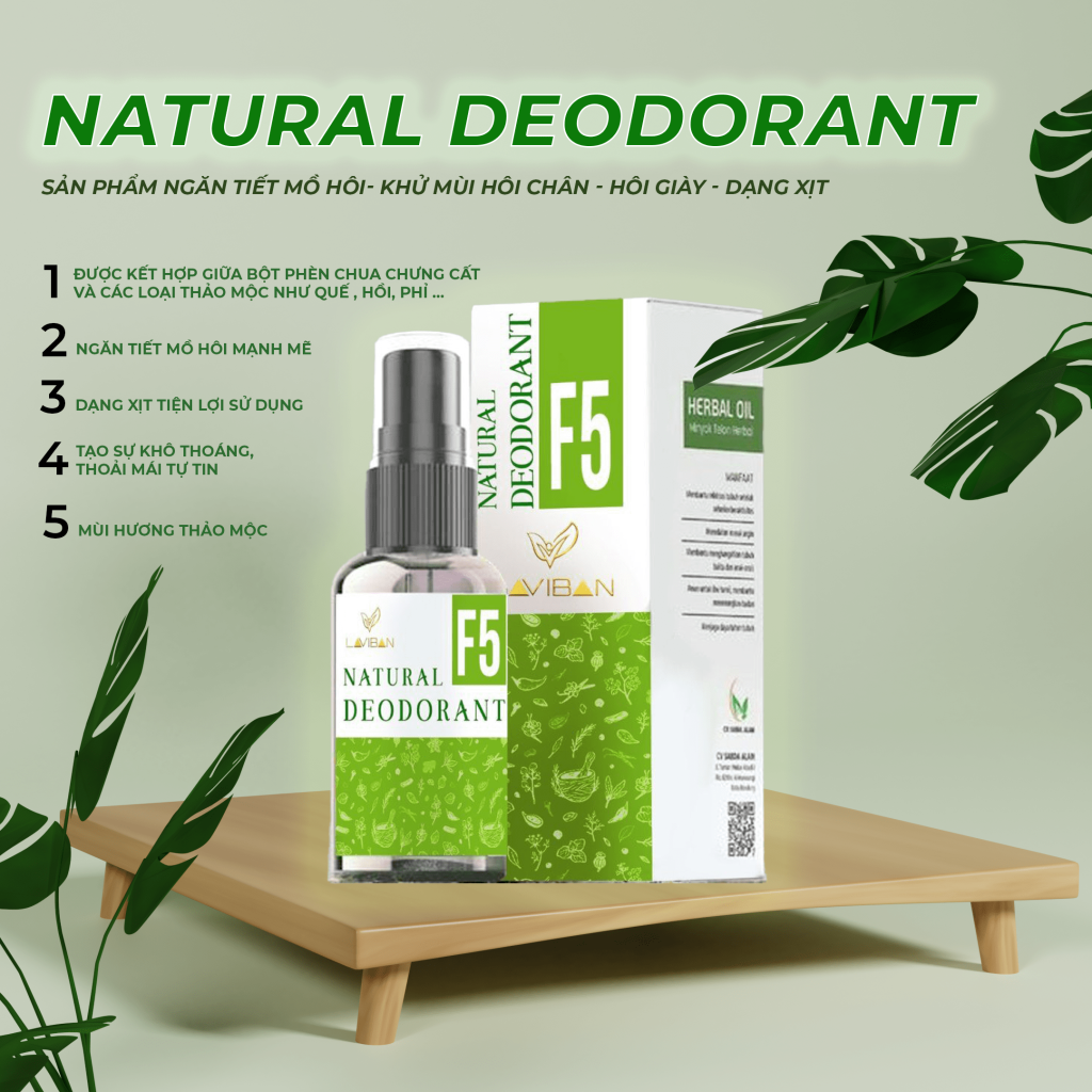 Natural Deodorant F5