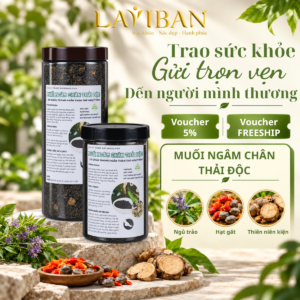Muối Thải Độc Ngâm Chân