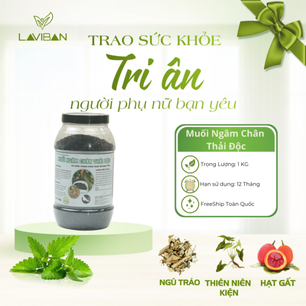 Muối Thảo Dược Ngâm Chân