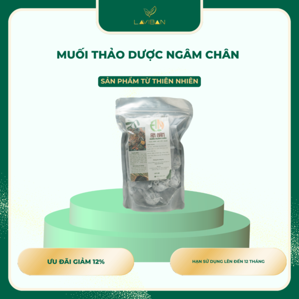 Muối Thảo Dược Ngâm Chân