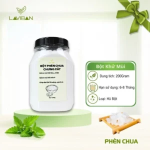 Bột Phèn Chua Chưng Cất