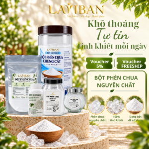 Bột Phèn Chua Chưng Cất