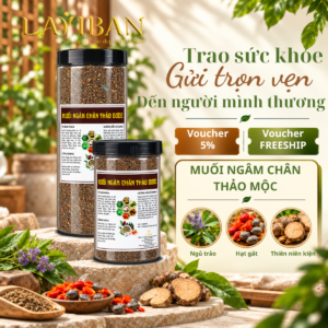 Muối Thảo Dược Ngâm Chân