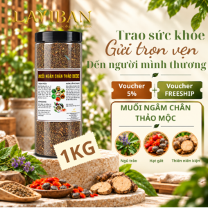 Muối Thảo Dược Ngâm Chân