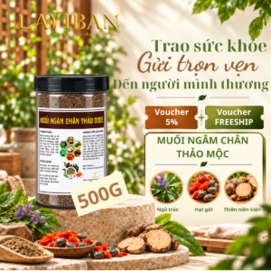Muối Thảo Dược Ngâm Chân