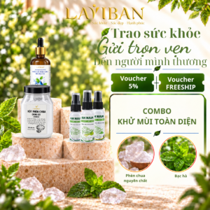 Combo Khử Mùi Toàn Diện