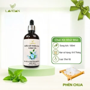 Chai Xịt Nước Cất Phèn Chua