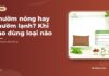 Chườm nóng hay chườm lạnh? Khi nào dùng loại nào