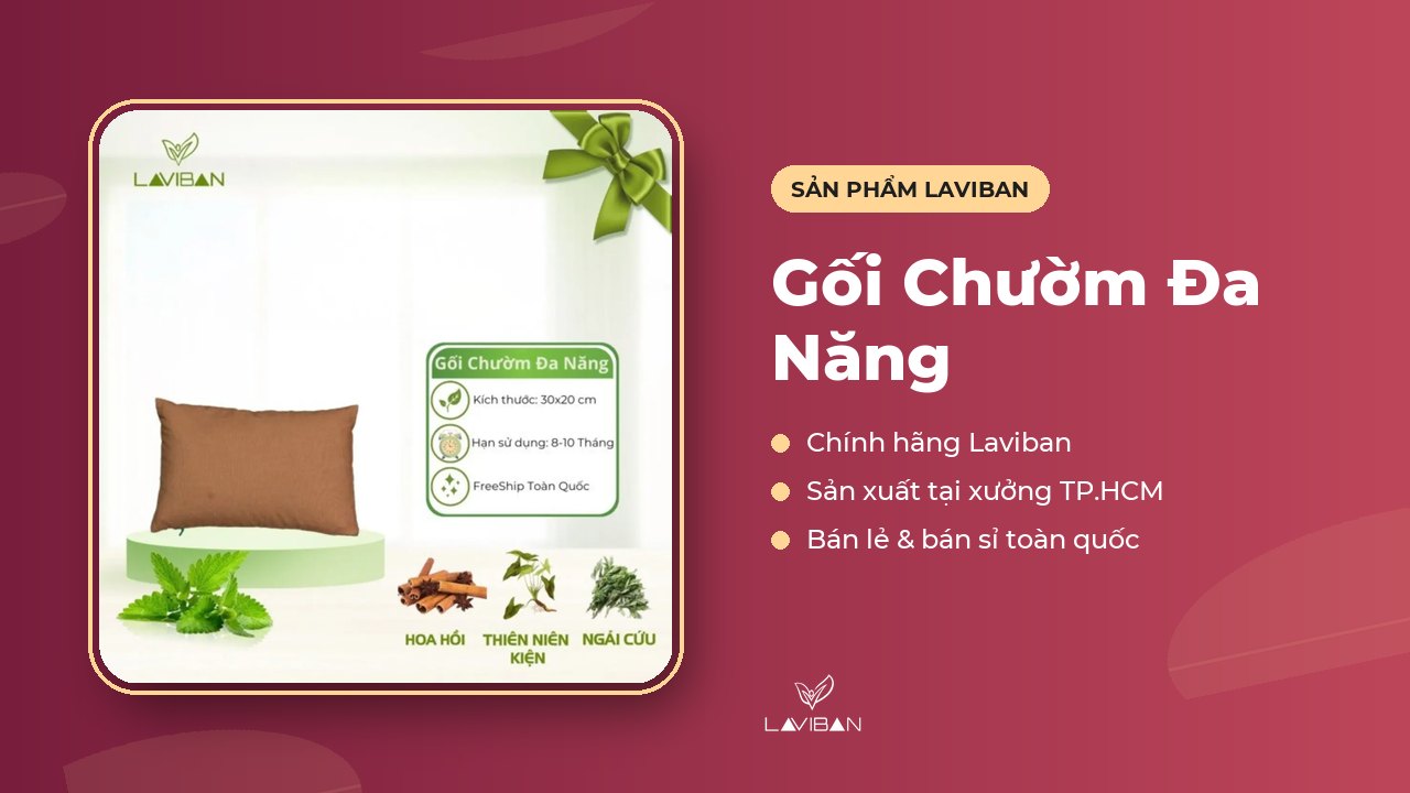 Gối Chườm Đa Năng của Laviban